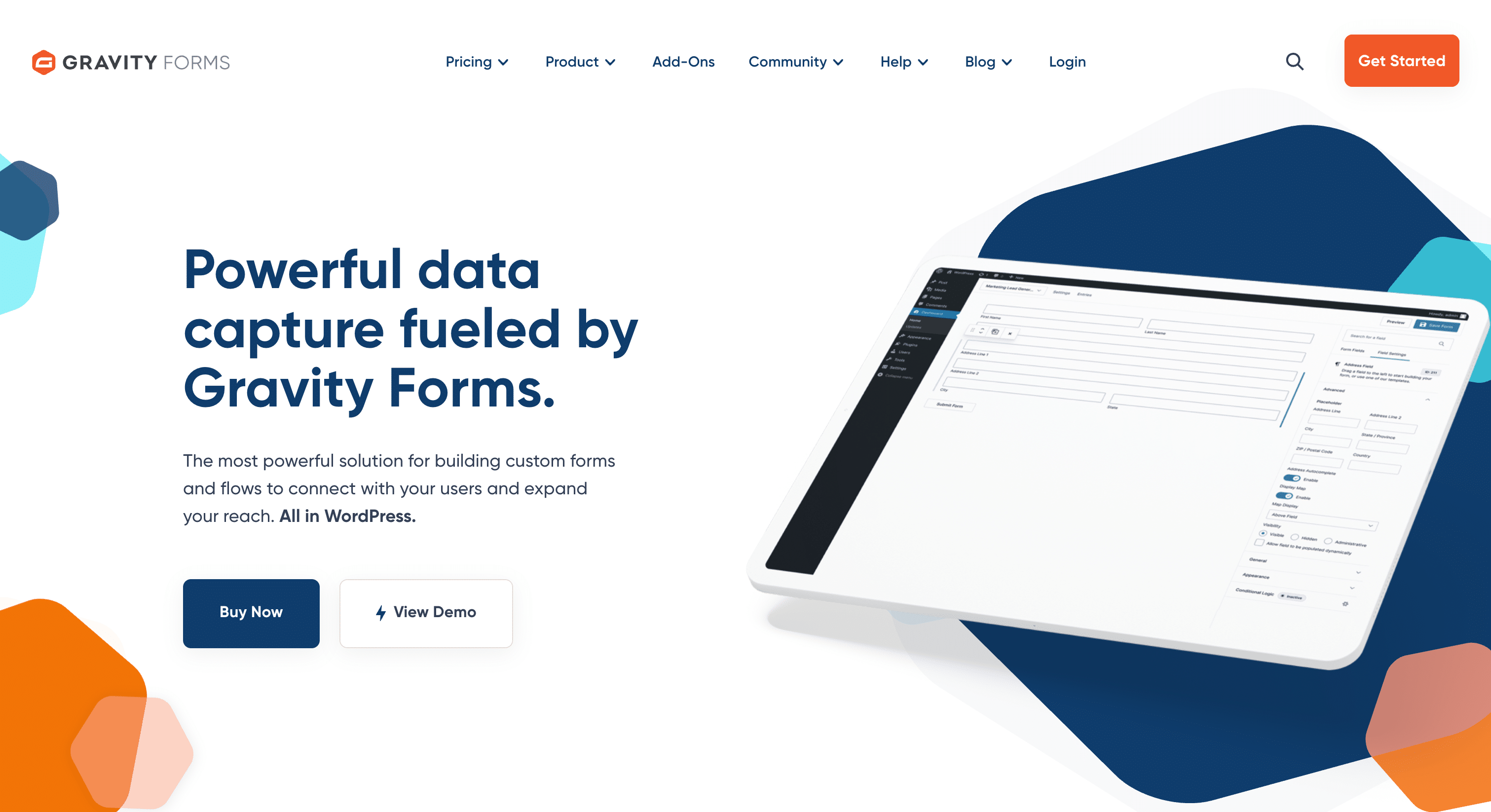Gravity Forms公式サイト